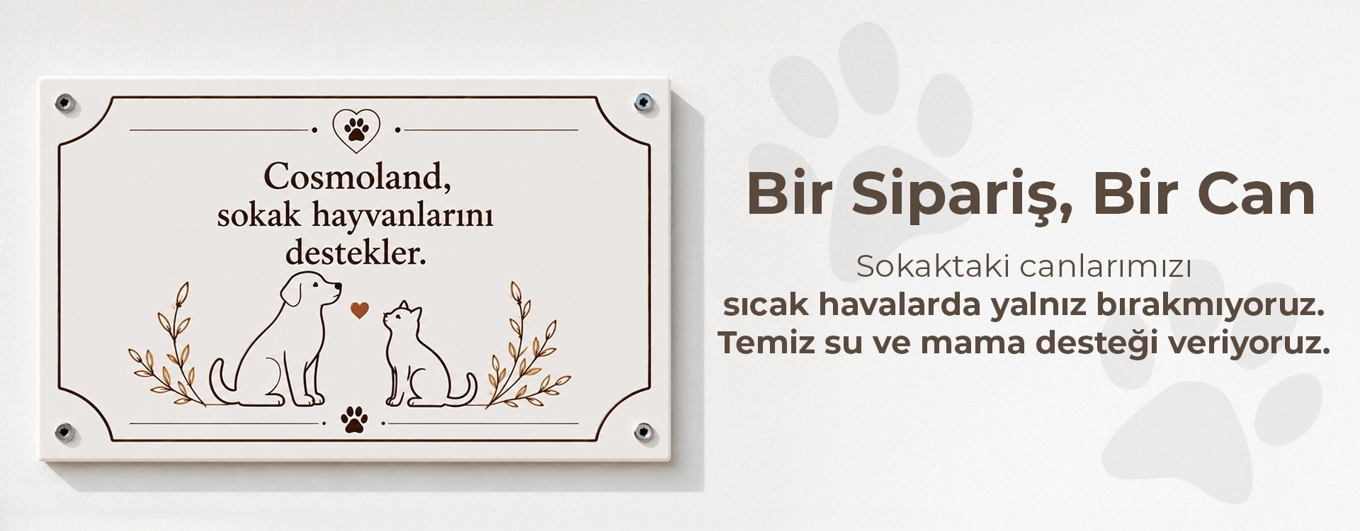 Bir Sipariş, Bir Can