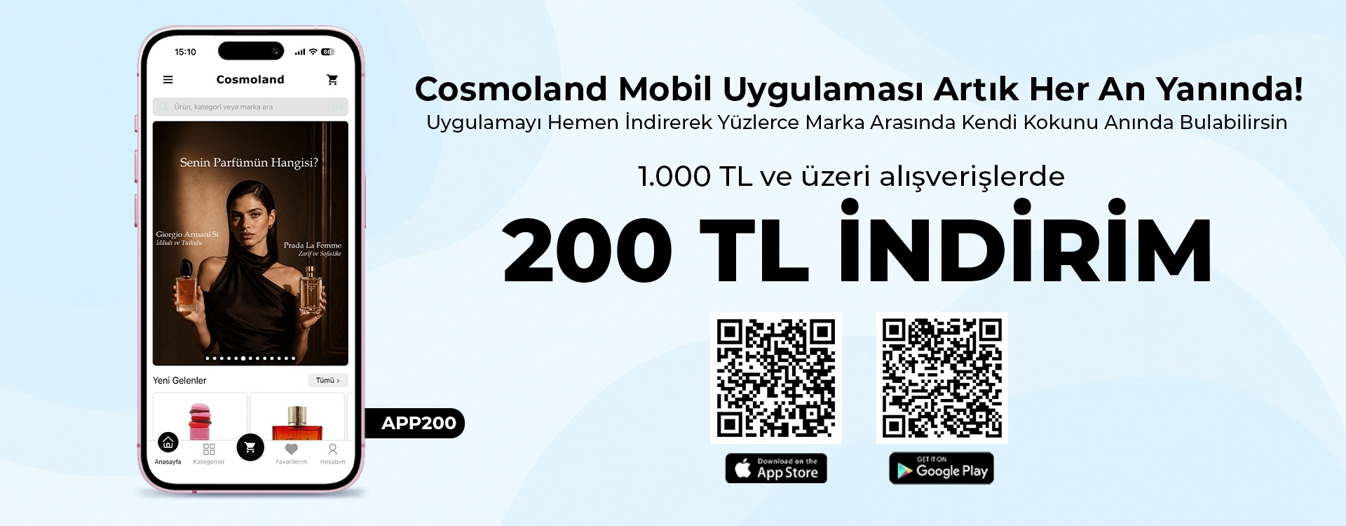 Cosmoland Mobil Uygulaması Hep Yanında