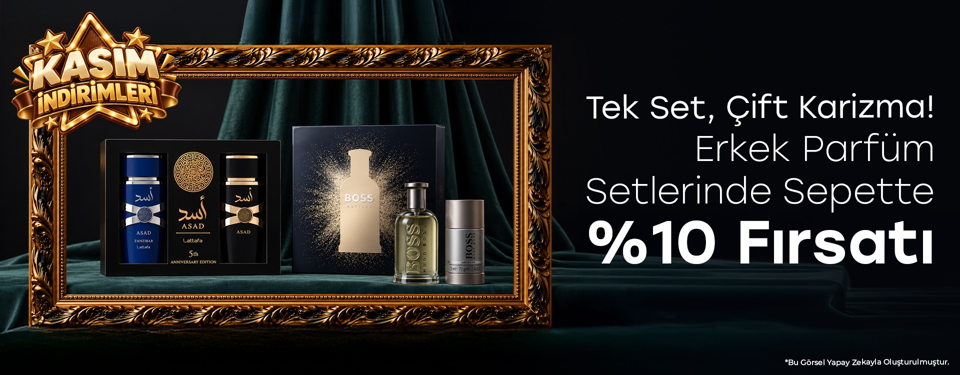Erkek Parfüm Setlerde %10 İndirim!