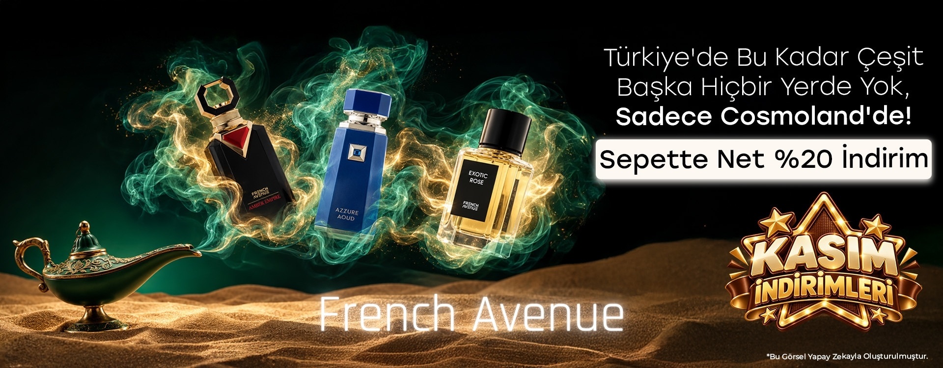 French Avenue'de %20 İndirim!