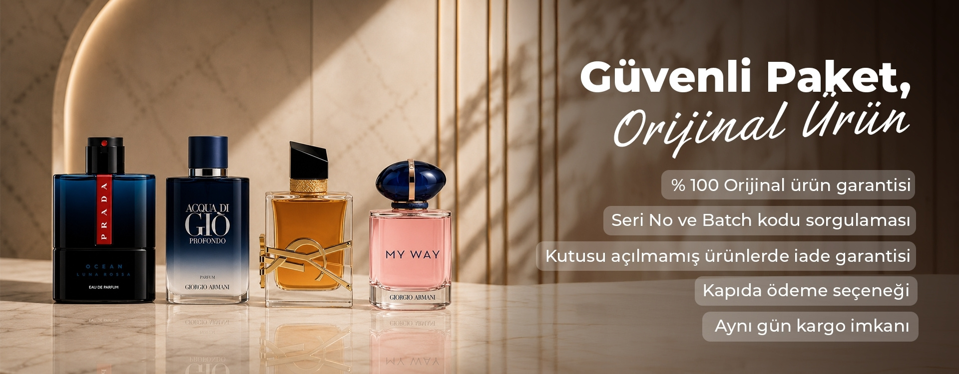 Güvenli Paket, Orijinal Ürün
