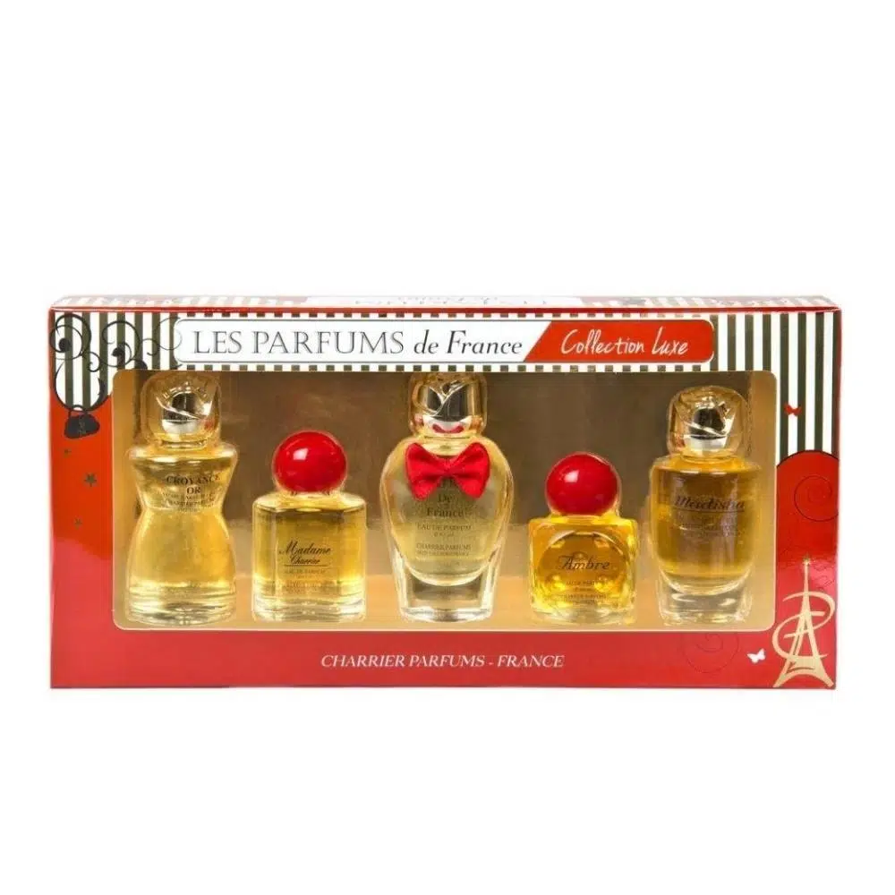 Charrier Parfums Les Parfums De France Collection Luxe EDP 5'li