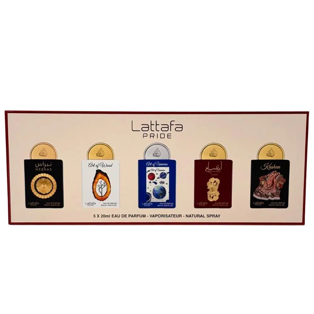 Lattafa Pride 5 x 20 ml EDP Gift Set Box 03 Unisex Parfüm Seti