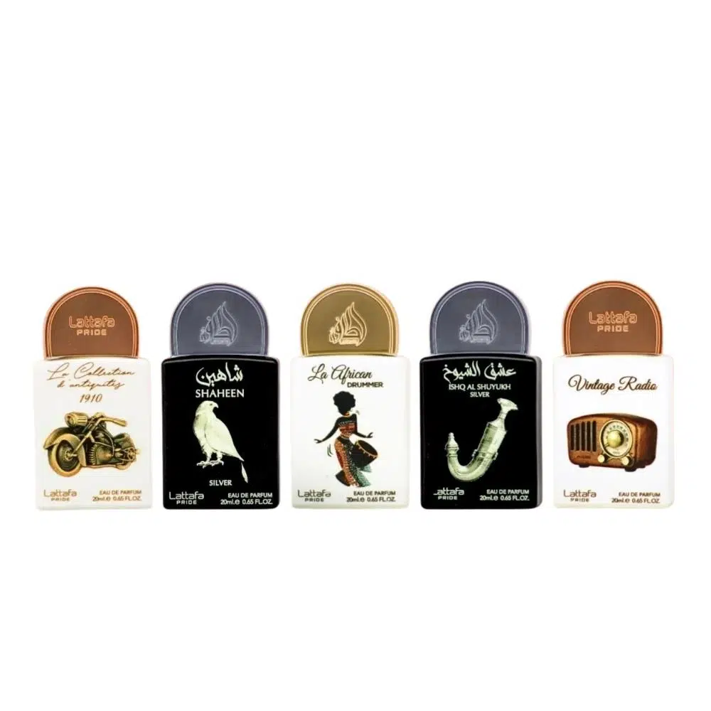 Lattafa Pride 5 x 20 ml EDP Gift Set Box 05 Unisex Parfüm Seti